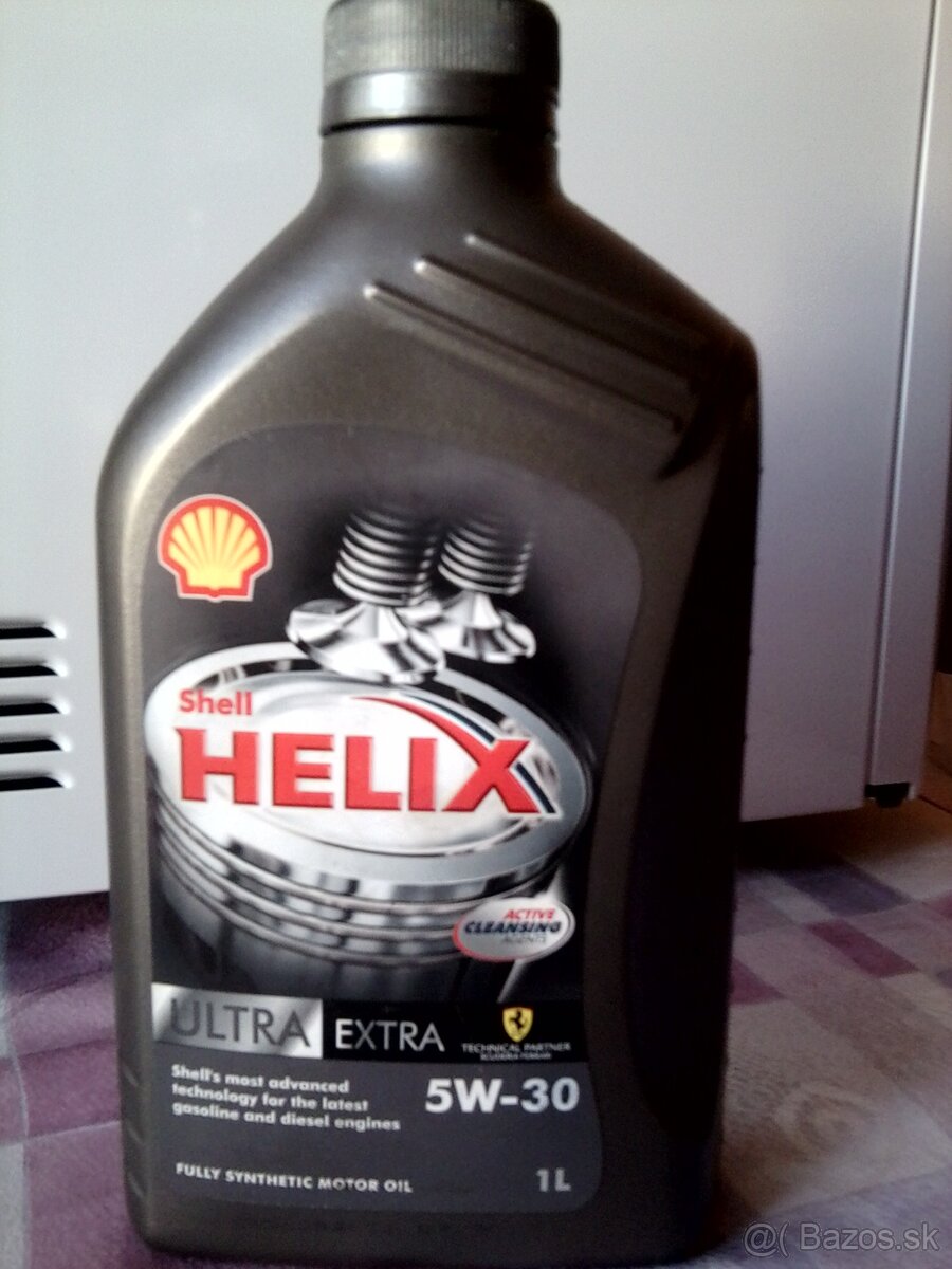 Motorový olej SHELL 5W30,5W40 a prevodový 75W90