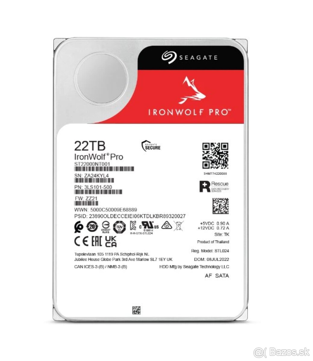 HDD IronWolf Pro 22TB