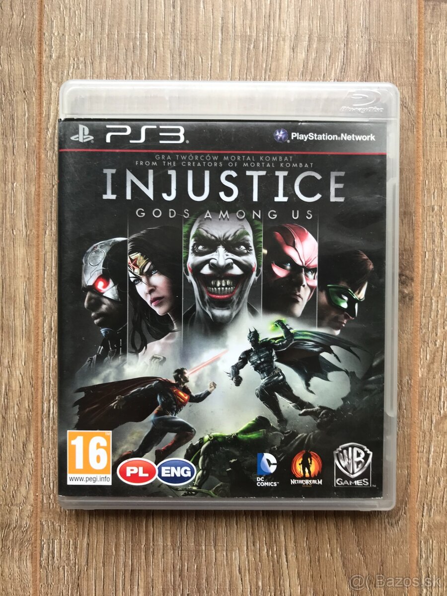 Injustice Gods Among Us  na Playstation 3