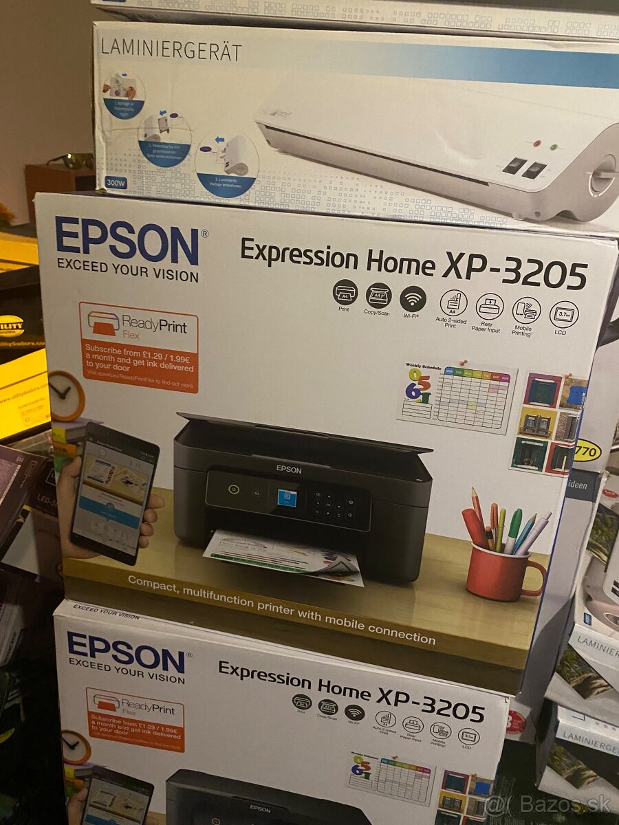 Atramentová tlačiareň EPSON XP-3200 farebná multifunkčná Wi-