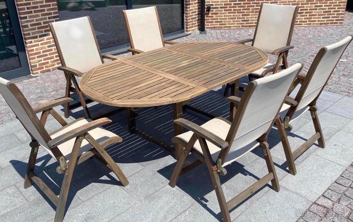 TEAK - Exkluzivny set MBM - Münchener Boulevard Möbel