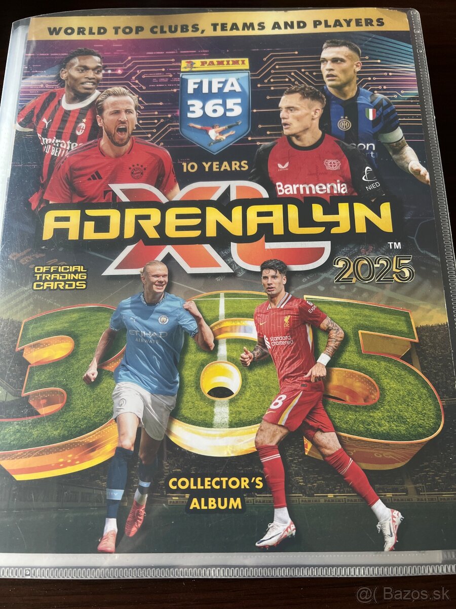 Adrenalyn2025, FIFA 365, panini -