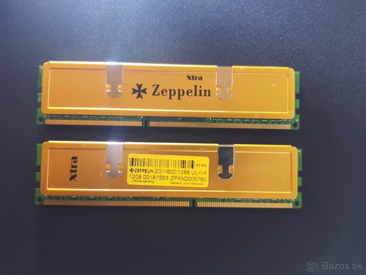 DDR3 Zeppelin 2G/1600/1288 UL cl9