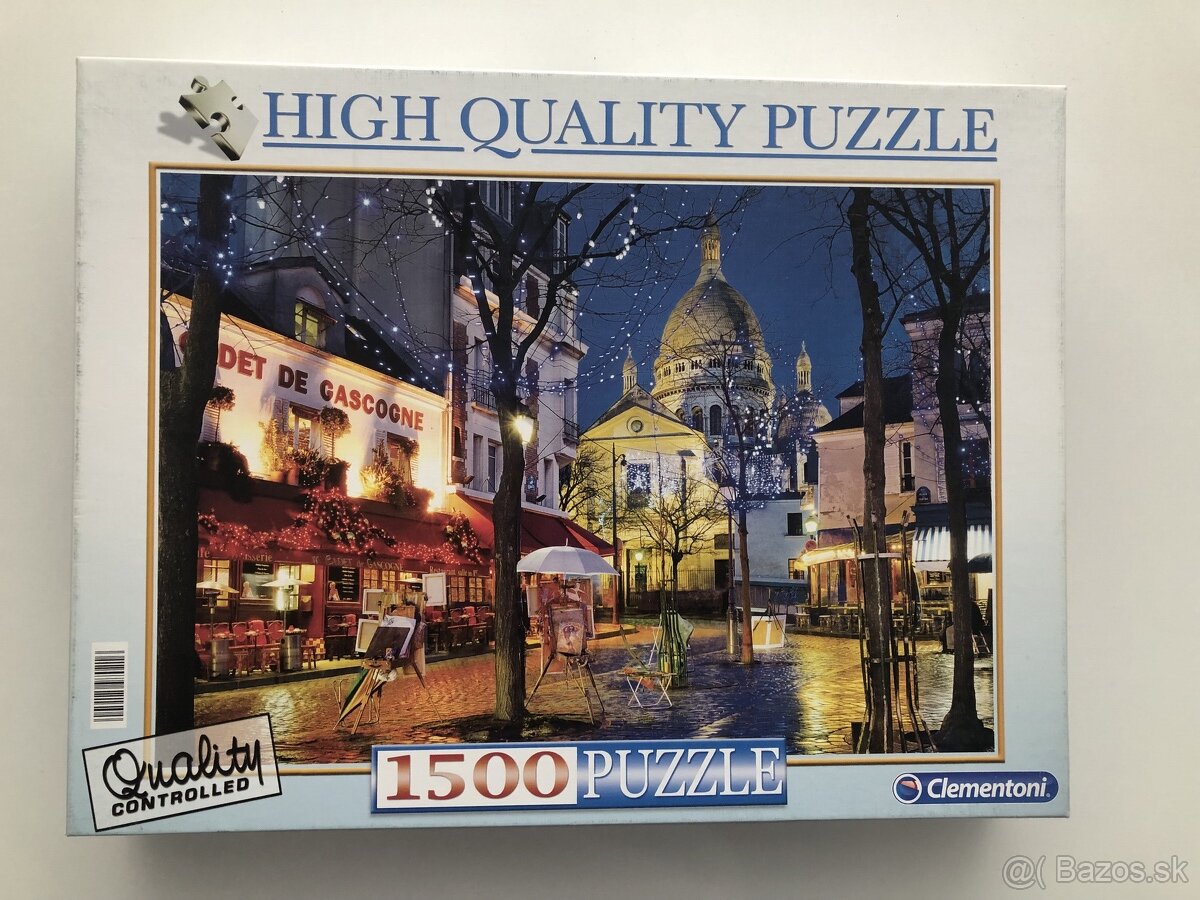 Puzzle 1500 - Paríž Montmartre