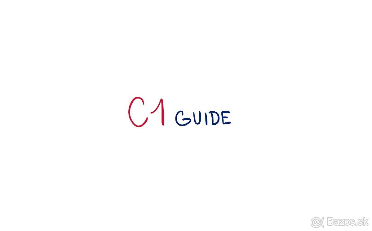 Cambridge C1 exam guide