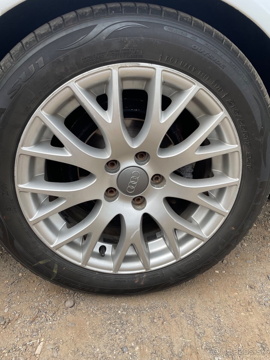 Audi elektrony R17,5x112,57,1-215/55 (4KUSY)