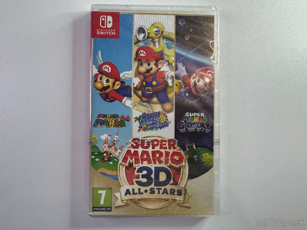 PREDAM NEROZBALENU Super Mario 3D All-Stars na Nintendo