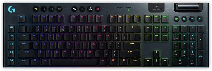 Logitech G915 Lightspeed GL Tactile US čierna