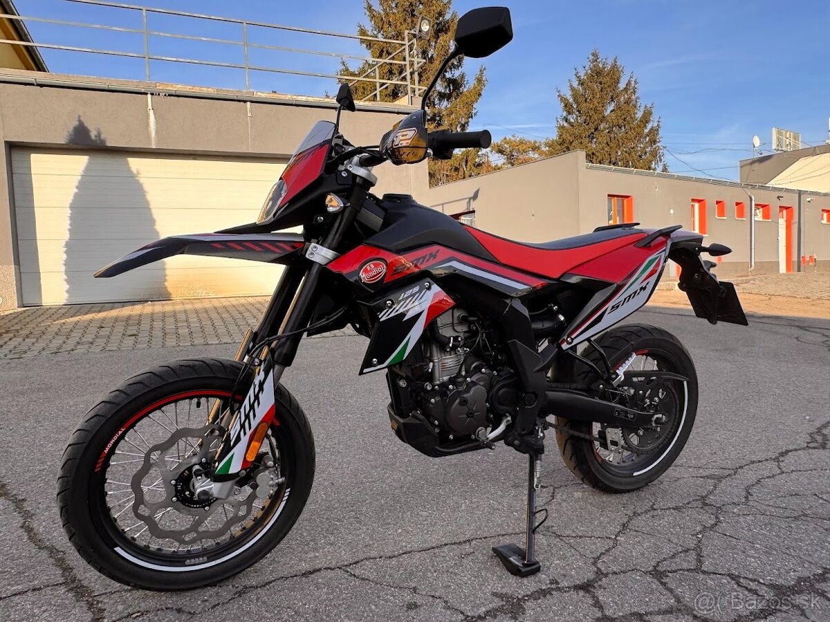 2021 MONDIAL SMX 125 SUPERMOTO ABS, naj. 1800 km