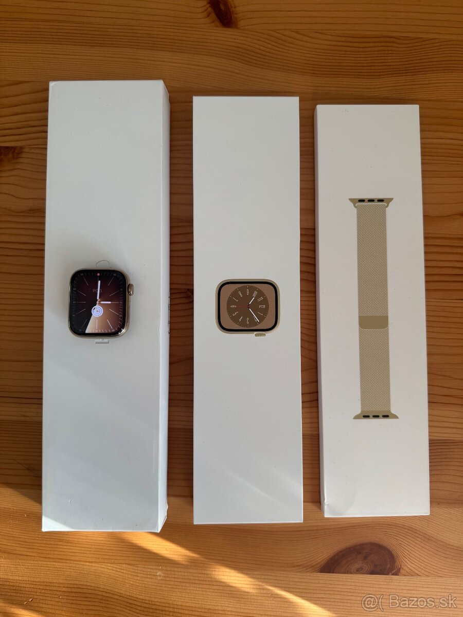 Apple Watch Series 8 GPS + Cellular 45mm Gold Stainless