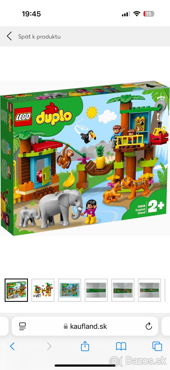 LEGO® DUPLO® 10906 Tropický ostrov