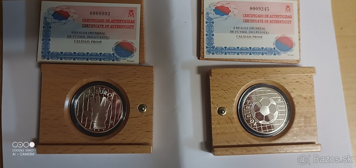 Majstrovstvá sveta vo futbale 2002 pamätné mince