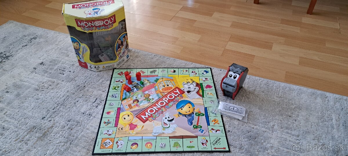 Monopoly bláznivé bankovky pre deti 5+