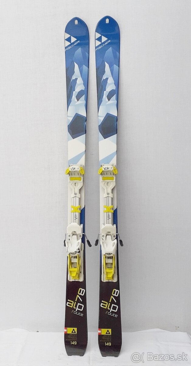 149 cm skialp lyze