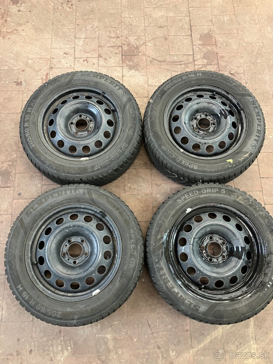 5x108 R16 Zimny Komplet Peugeot/Citroen