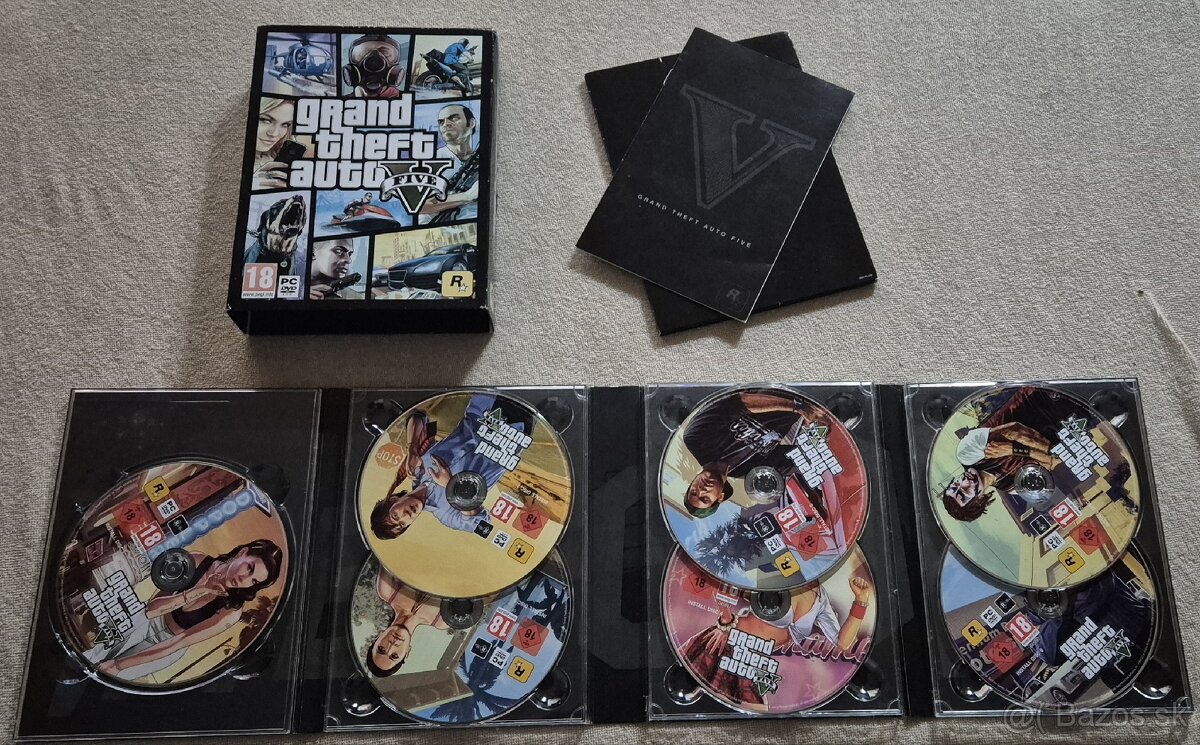 GTA 5 PC / CD KĽÚČ POUŽITÝ PREDÁM AKO ZBERATEĽSKÝ KUS