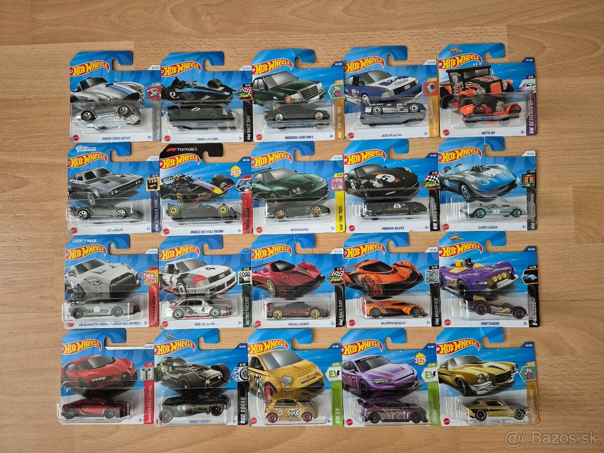 Hotwheels autíčka mix 2