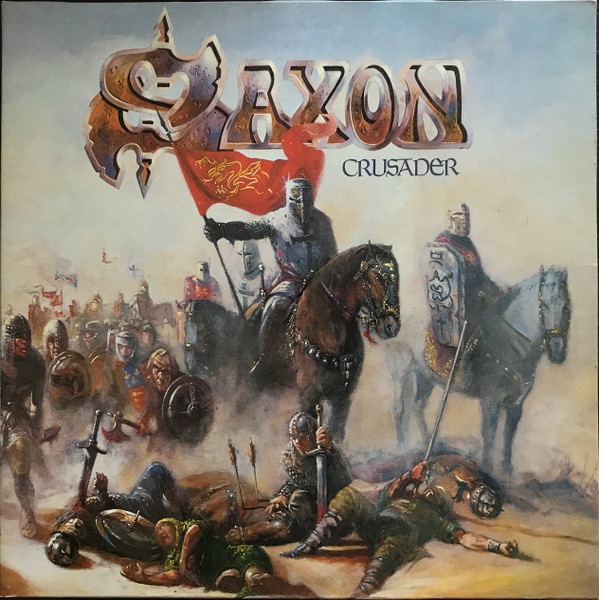 Lp SAXON  - Crusader