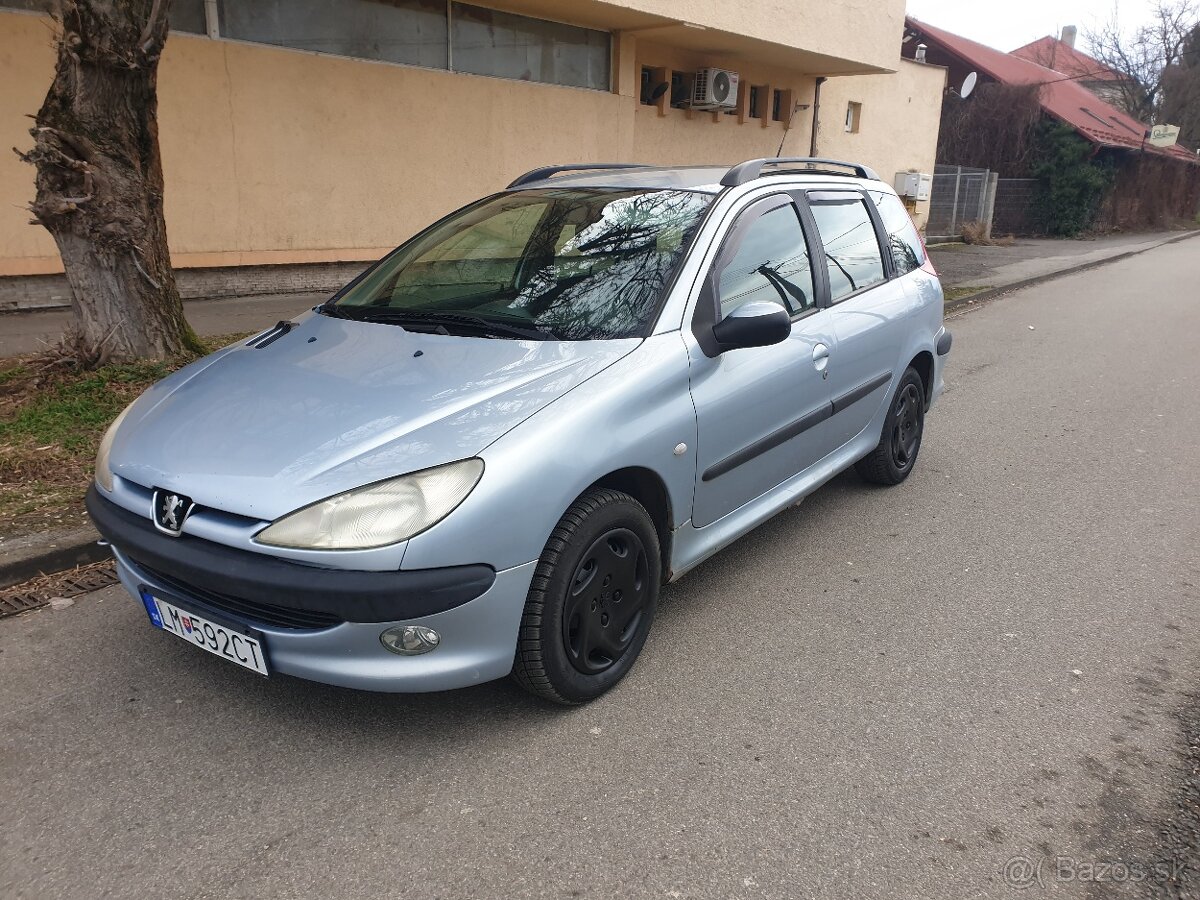 Predám Peugeot 206 SW 1.4 55kw