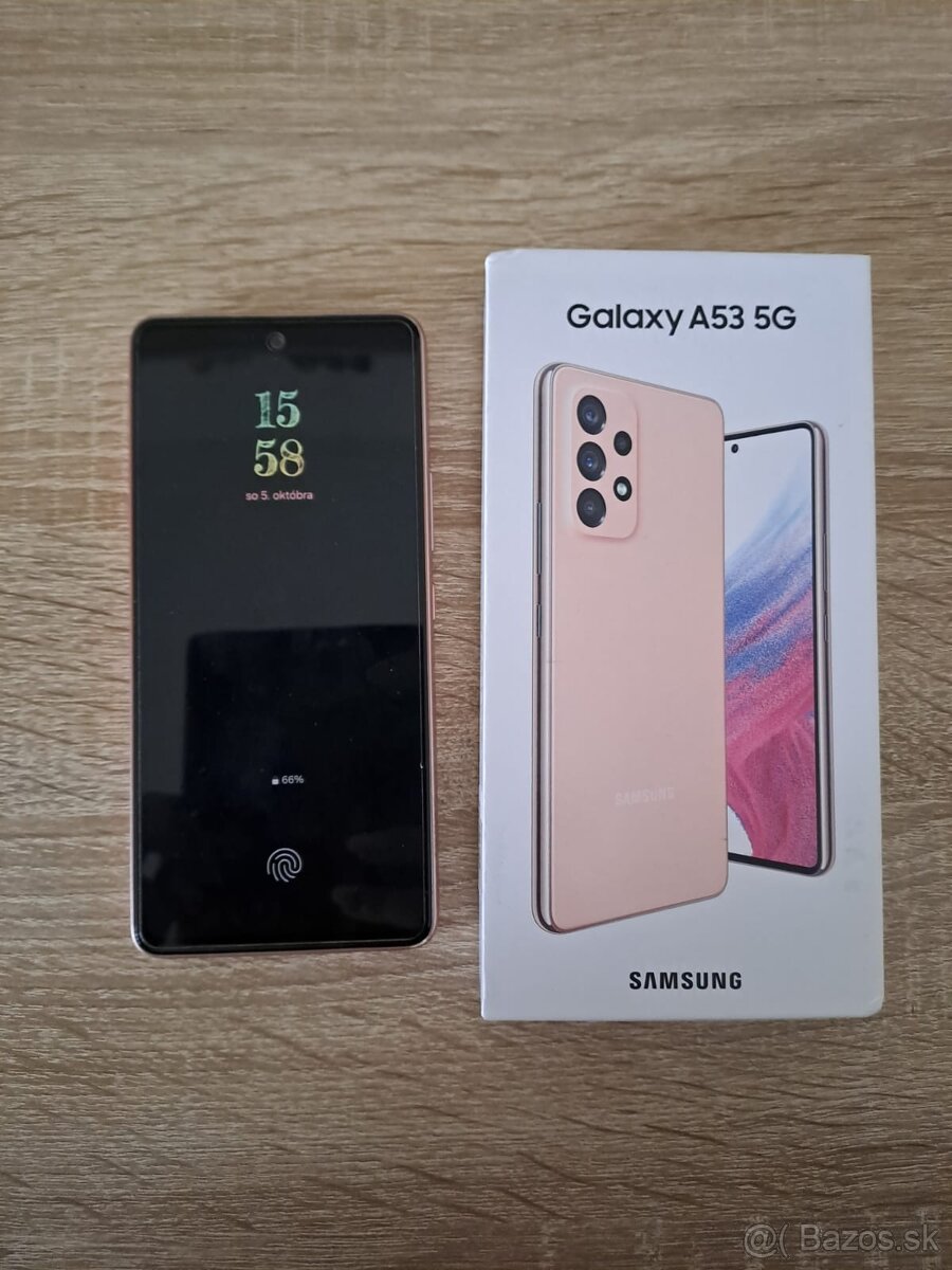 Samsung Galaxy A53 5G oranžový