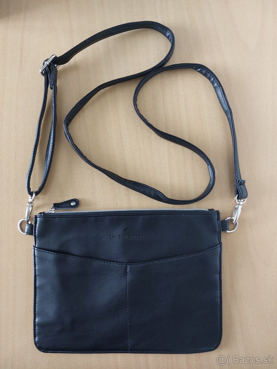 Čierna crossbody kabelka