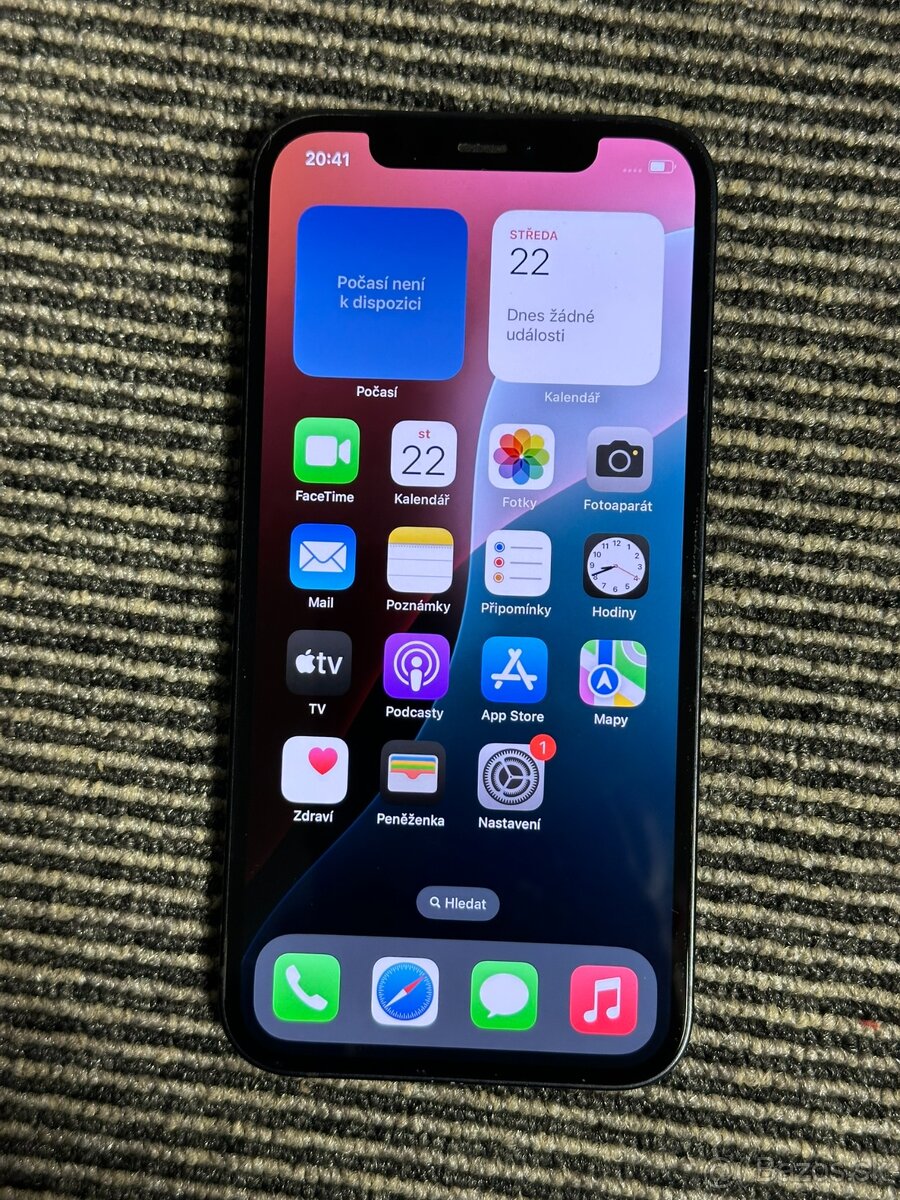 iPhone 12 128GB - black - první majitel