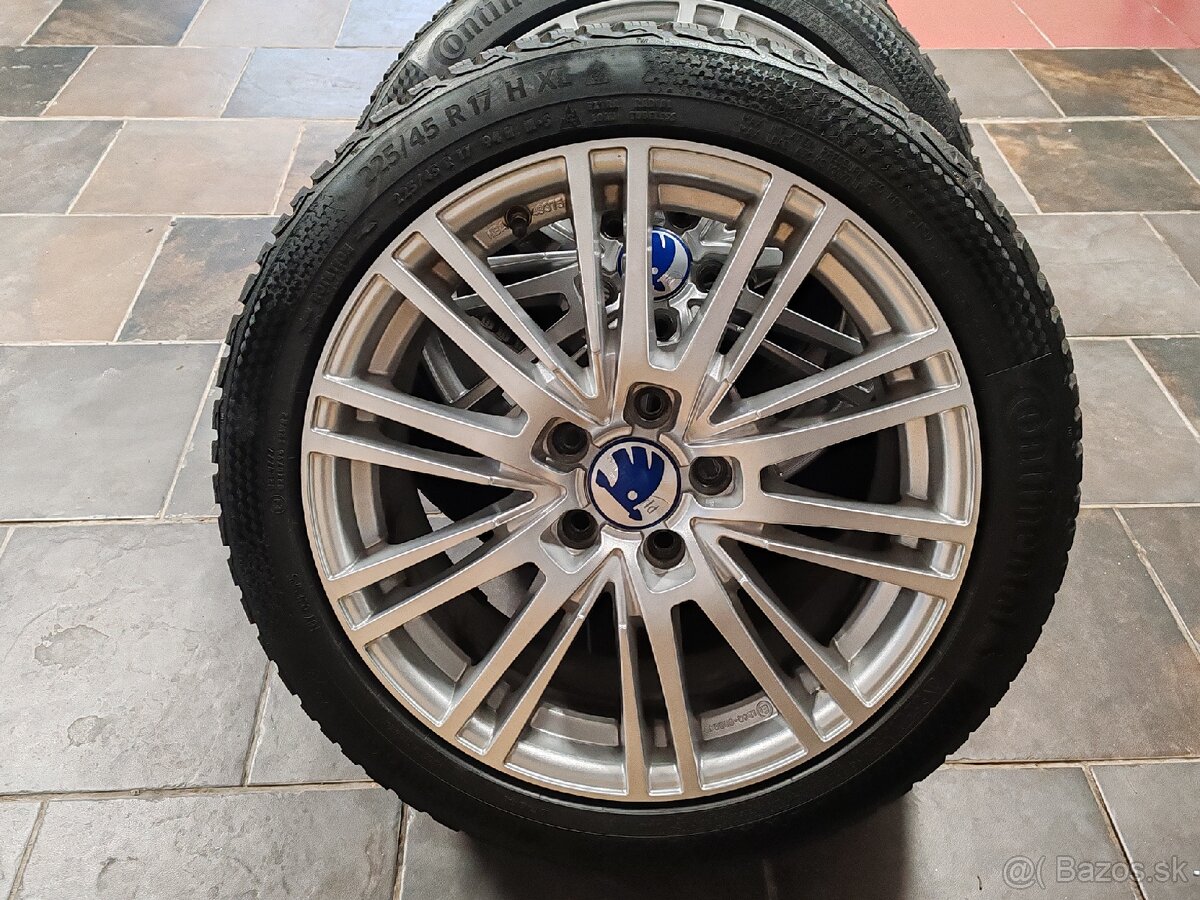 225/45 R17 Continental zimné 5x112