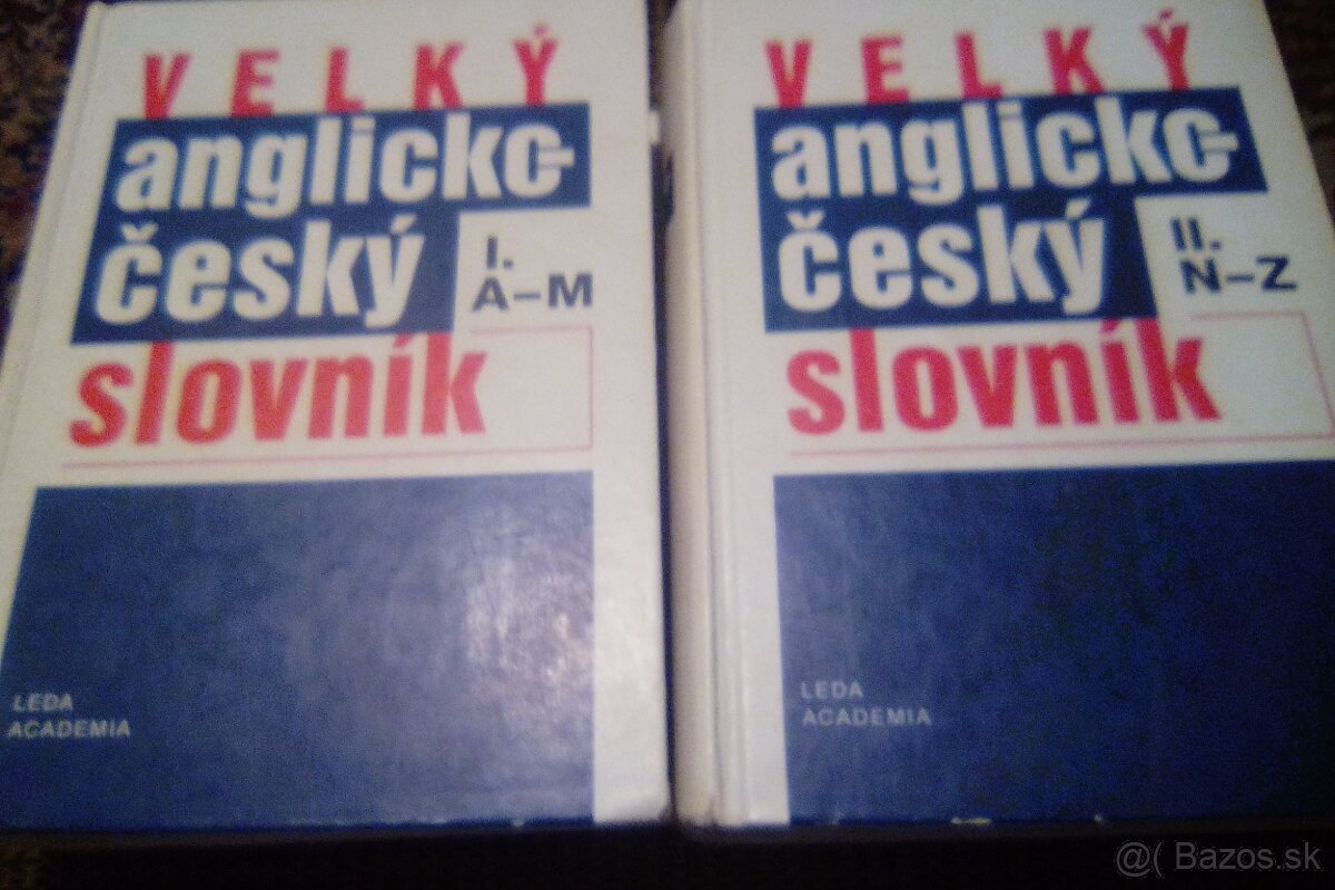 Velký anglicko- český slovník od Karel Hais a Břetislav Hode