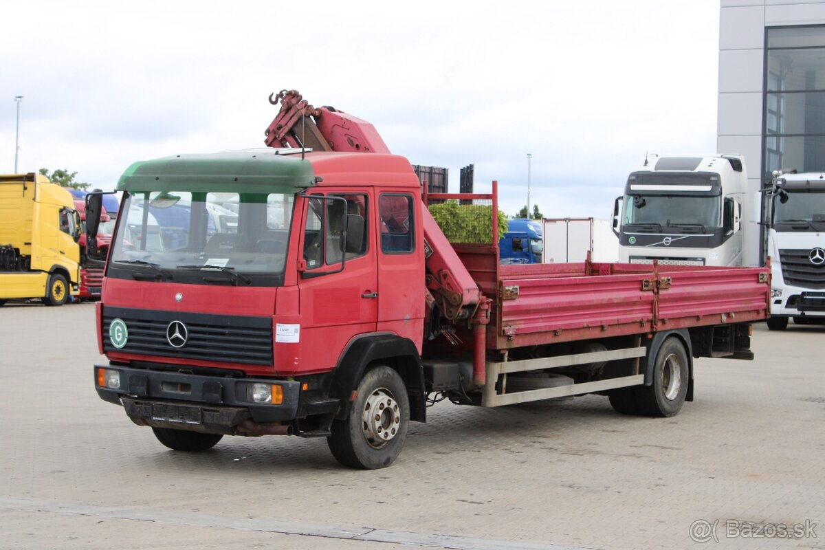 MERCEDES-BENZ 1517, HYDRAULICKÁ RUKA MEILLER MK77 R/3, 6 MÍS