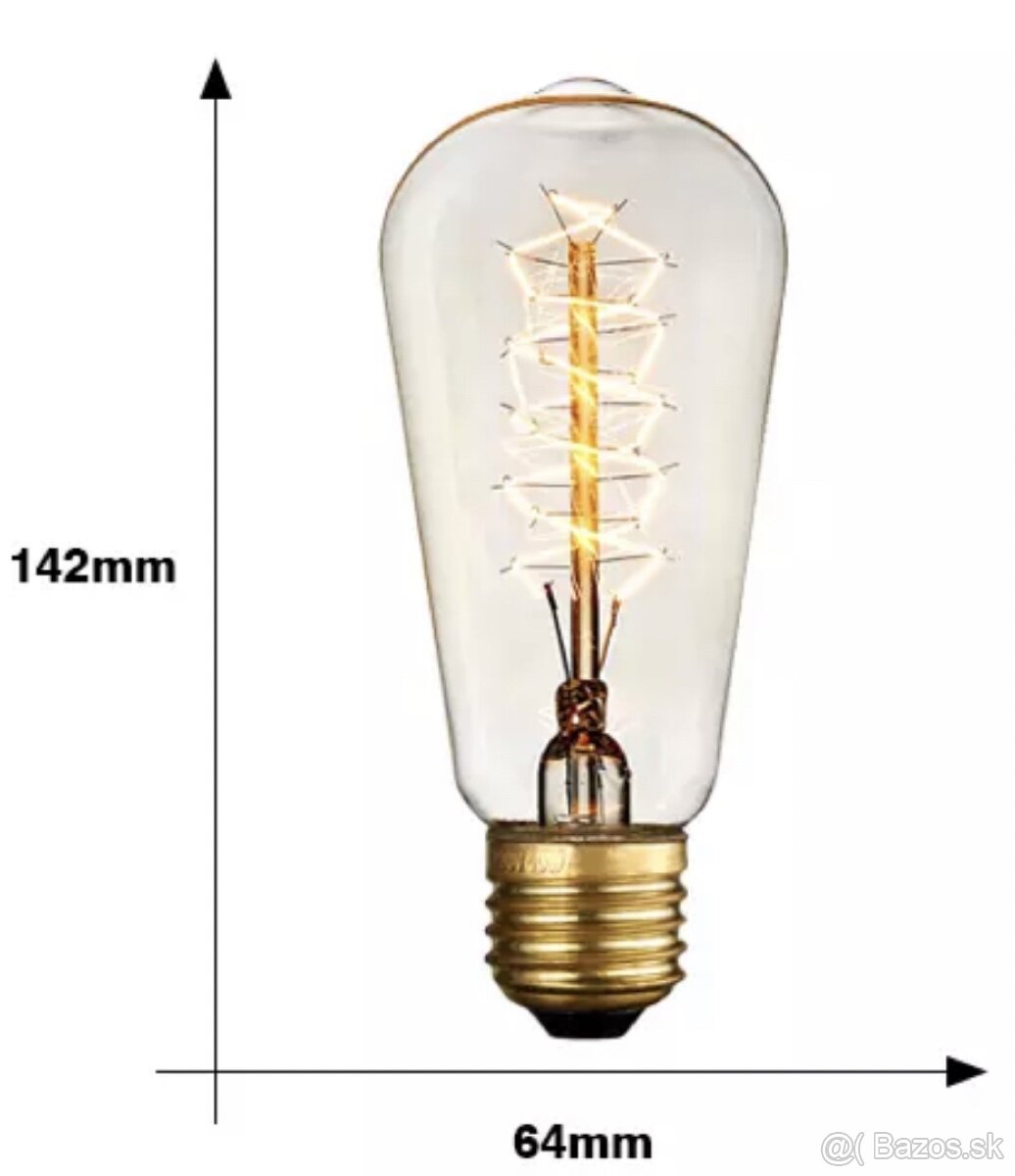 Predám Edison Light Bulb E27