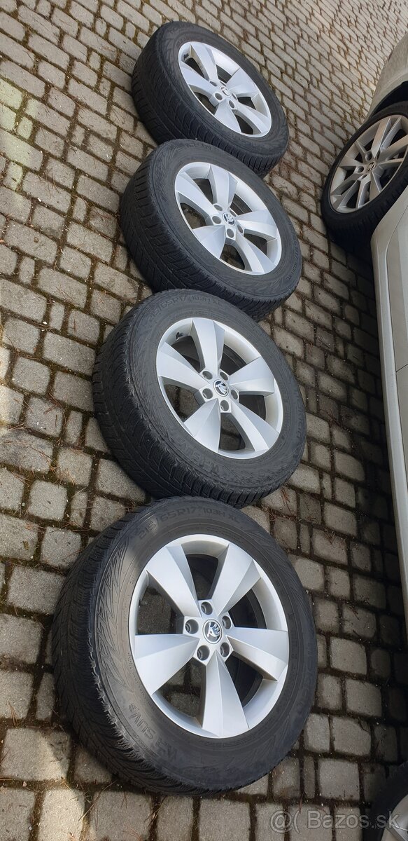 Zimná sada NANUQ 215/65 r17 5x112 na kodiaq a pod.