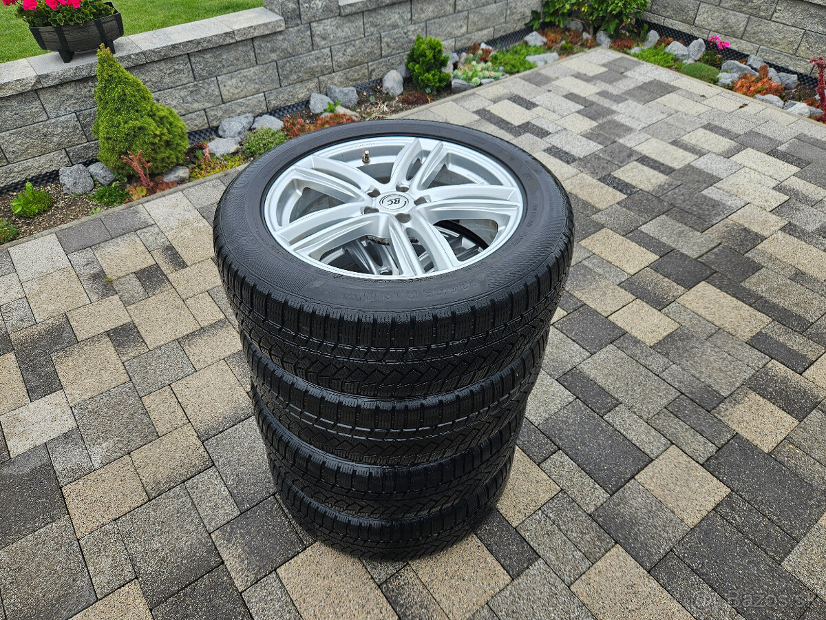 4KS BROCK RC27 disky + zimné Continental pneu 235/55 R19