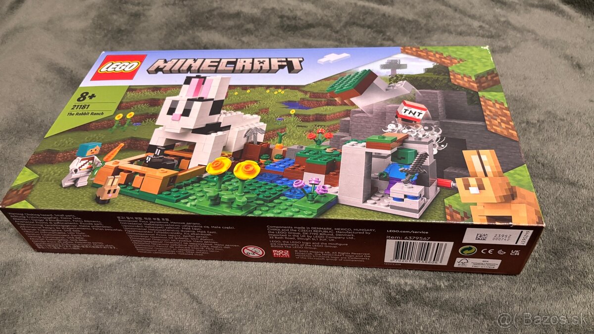 Lego Mindcraft 21181 Králičí ranč