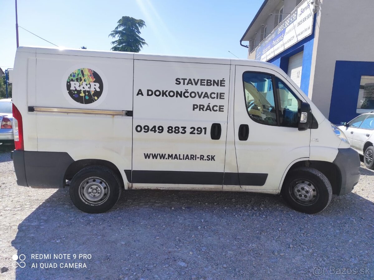 Prenájom dodávky Fiat Ducato