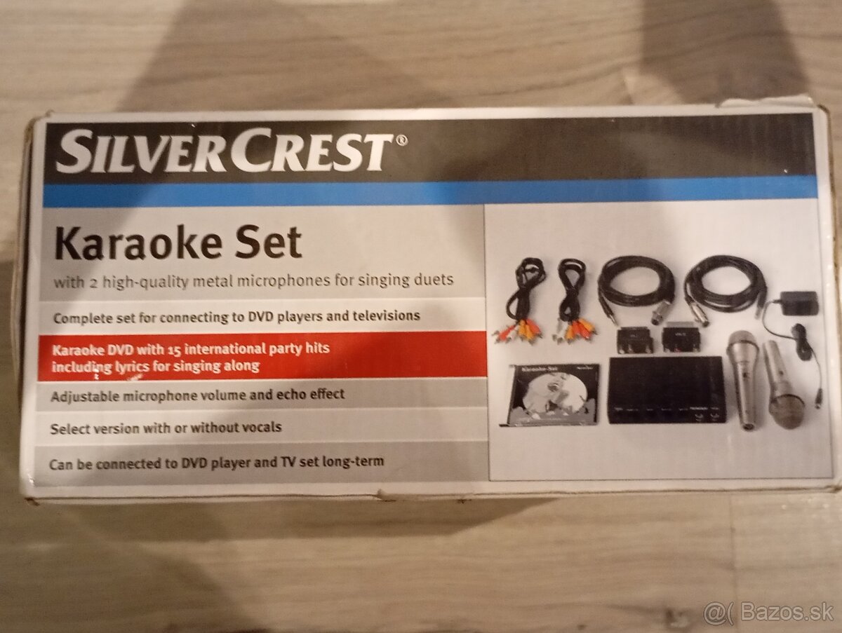 Karaoke set Silvercrest