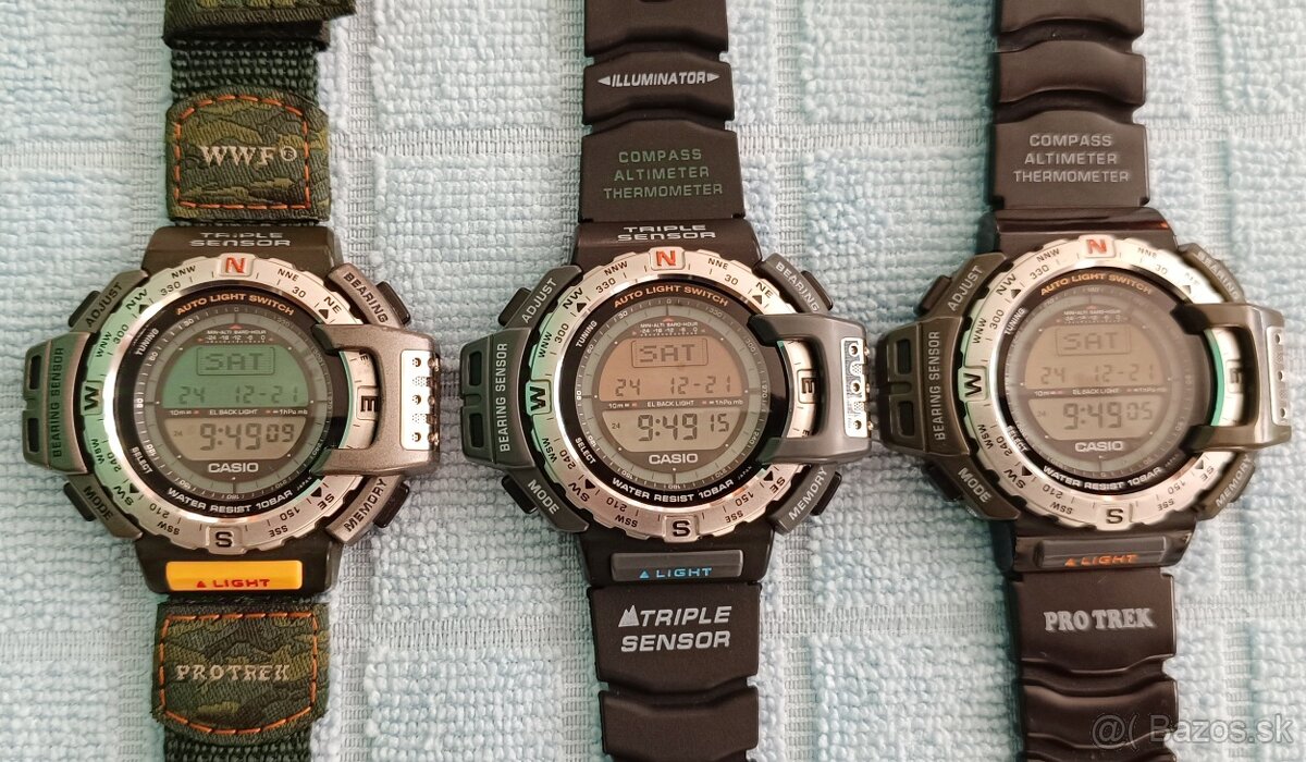 Casio Pro Trek PRT-40 ZBIERKA