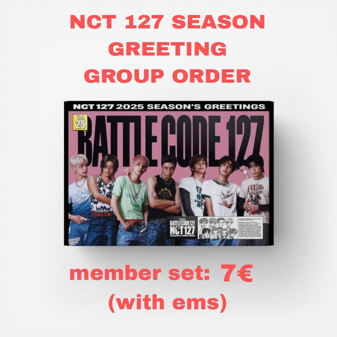 NCT 127 SEASON GREETING 2025 GO Nitra Bazoš.sk