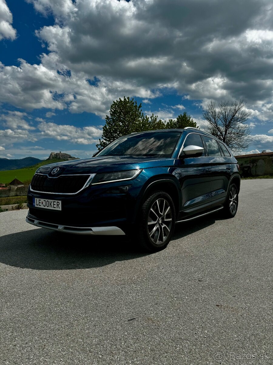 Škoda Kodiaq scout 4x4 2.0 TDI 140 kw 7 miest