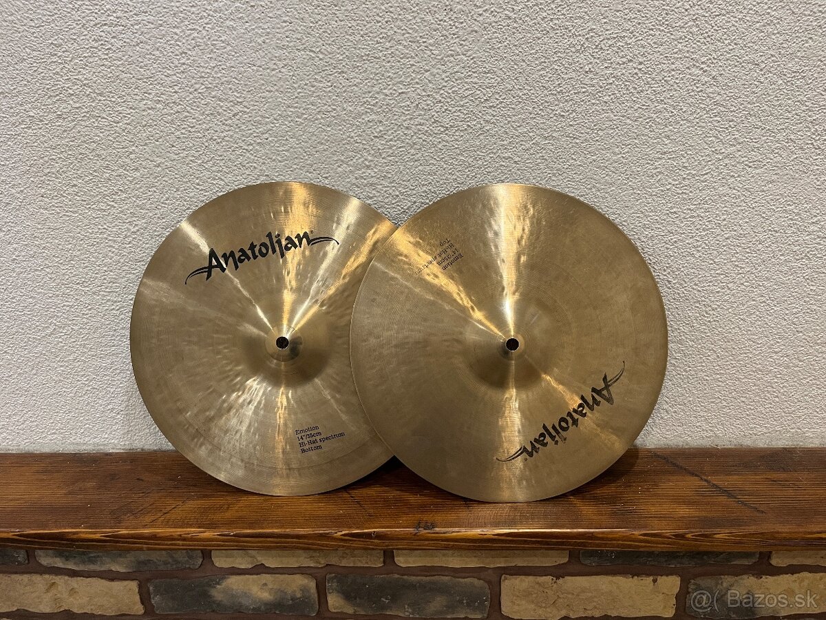 ANATOLIAN EMOTION SPECTRUM HI HAT 14"