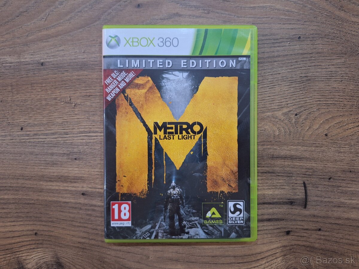 Metro Last Light CZ na XBOX 360