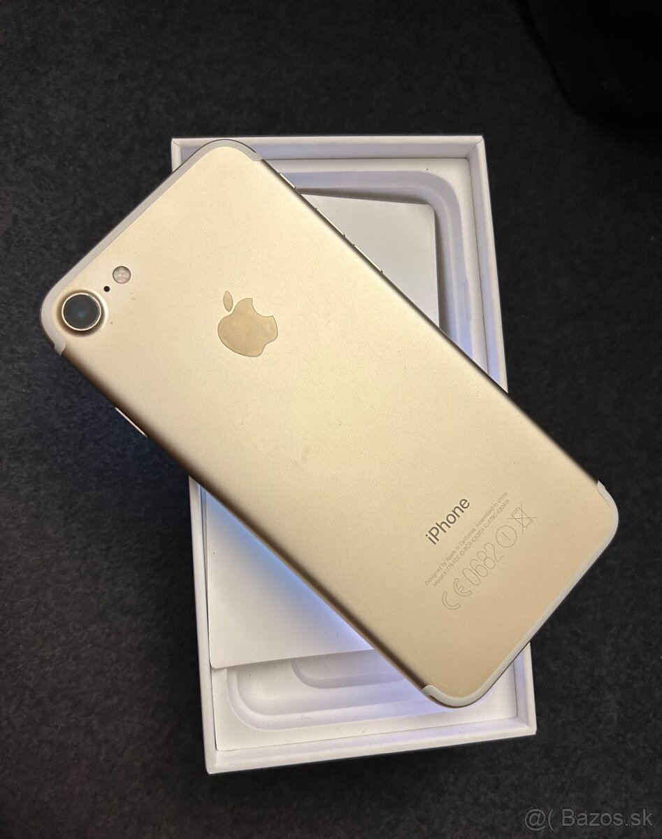 iPhone 7 128GB Gold - 100% batéria