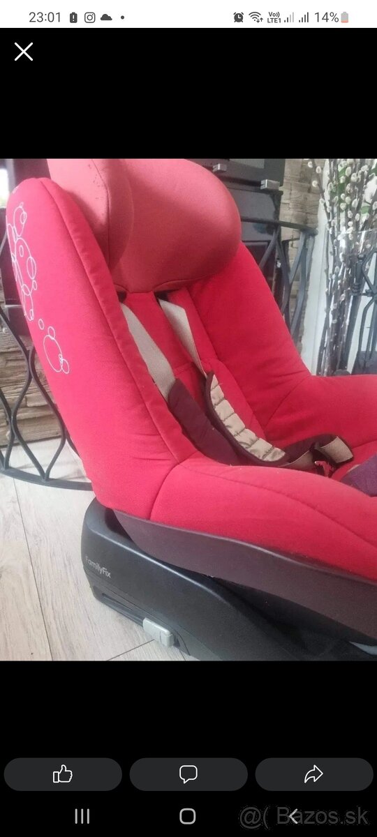 Maxi cosi + isofix