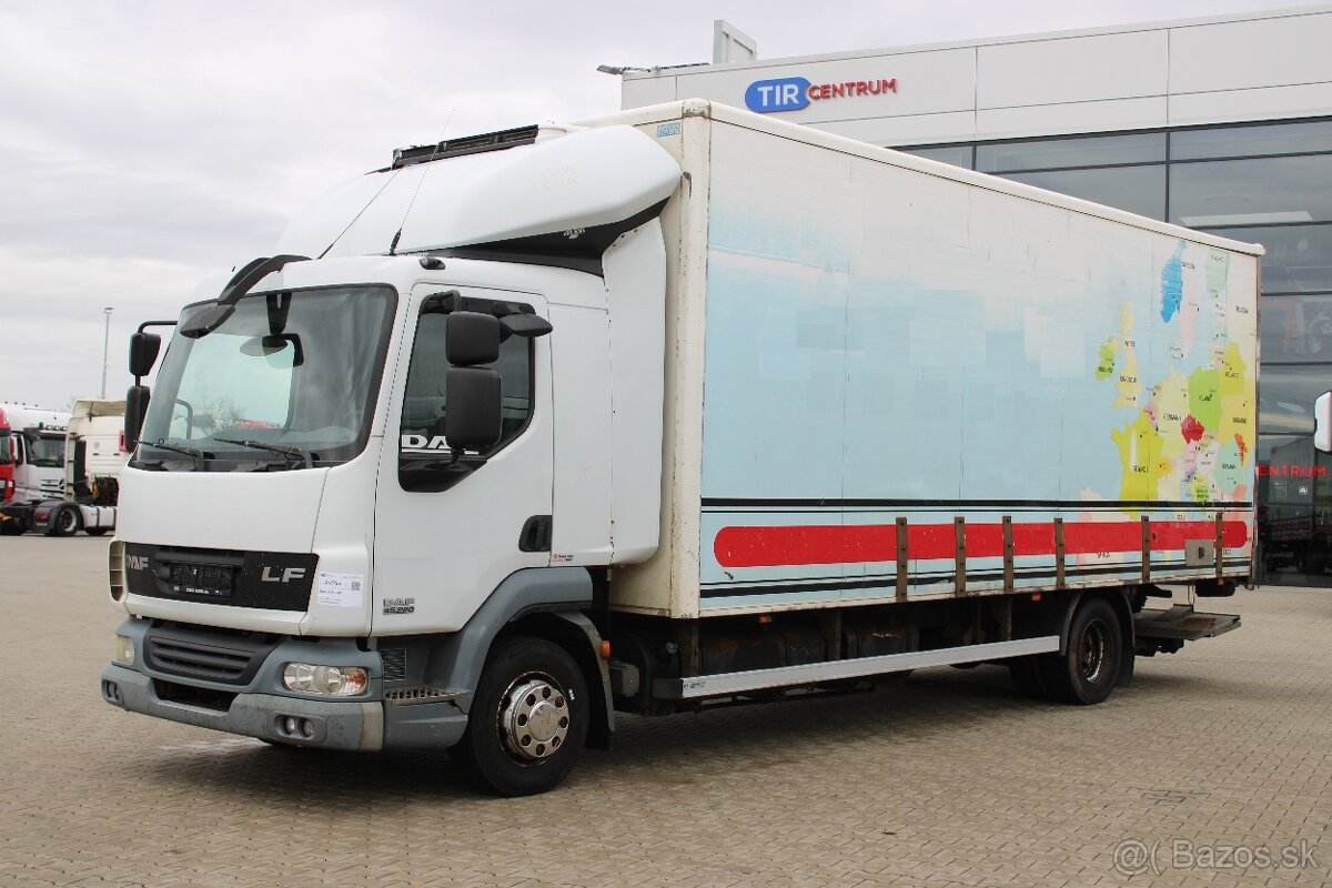 DAF FA LF 45.220 G12, CARRIER XARIOS 600, HYDRAULICKÉ ČELO