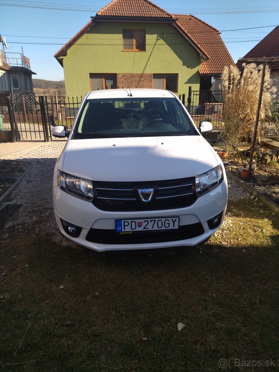 Predám Dacia Sandero II 1.2 benzín 77600km