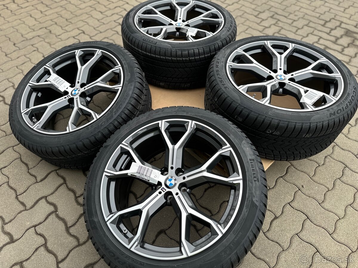 ✅ Nová BMW originálna zimná sada diskov r21 X5 G05 X6 G06 ✅