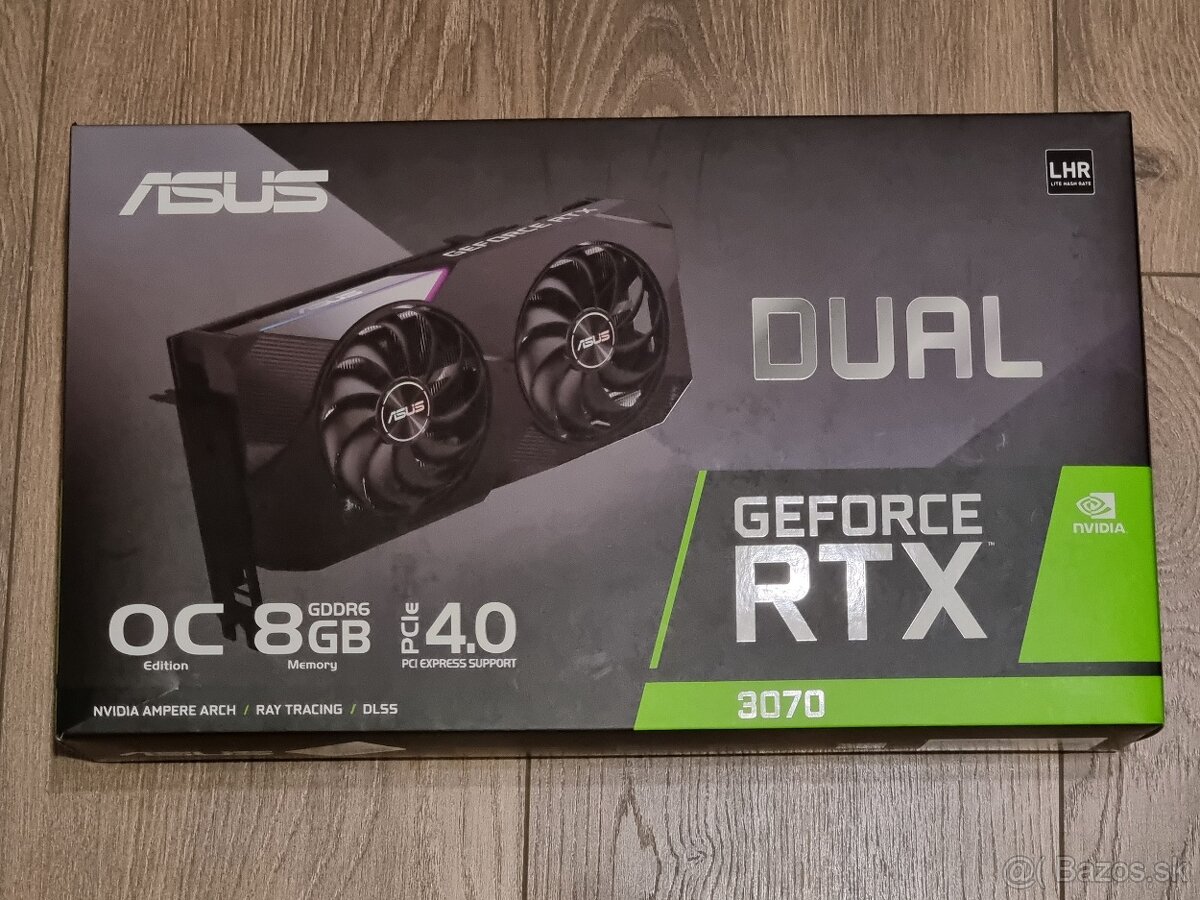 ASUS GeForce RTX 3070 8GB GDDR6 - LHR graficka karta