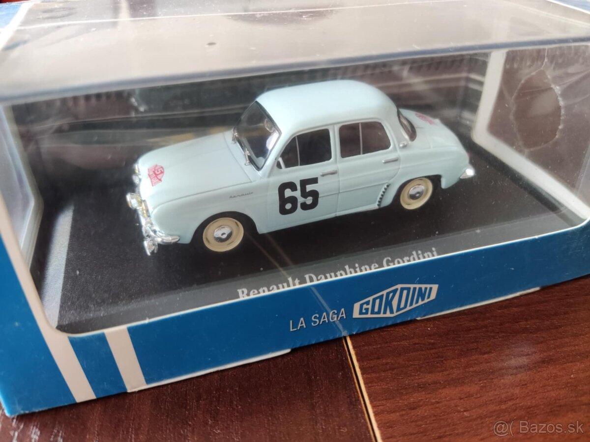 Renault Dauphine Gordini 1958 1:43