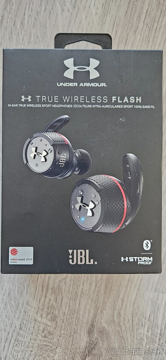 JBL true wireless flash under armour sluchadla