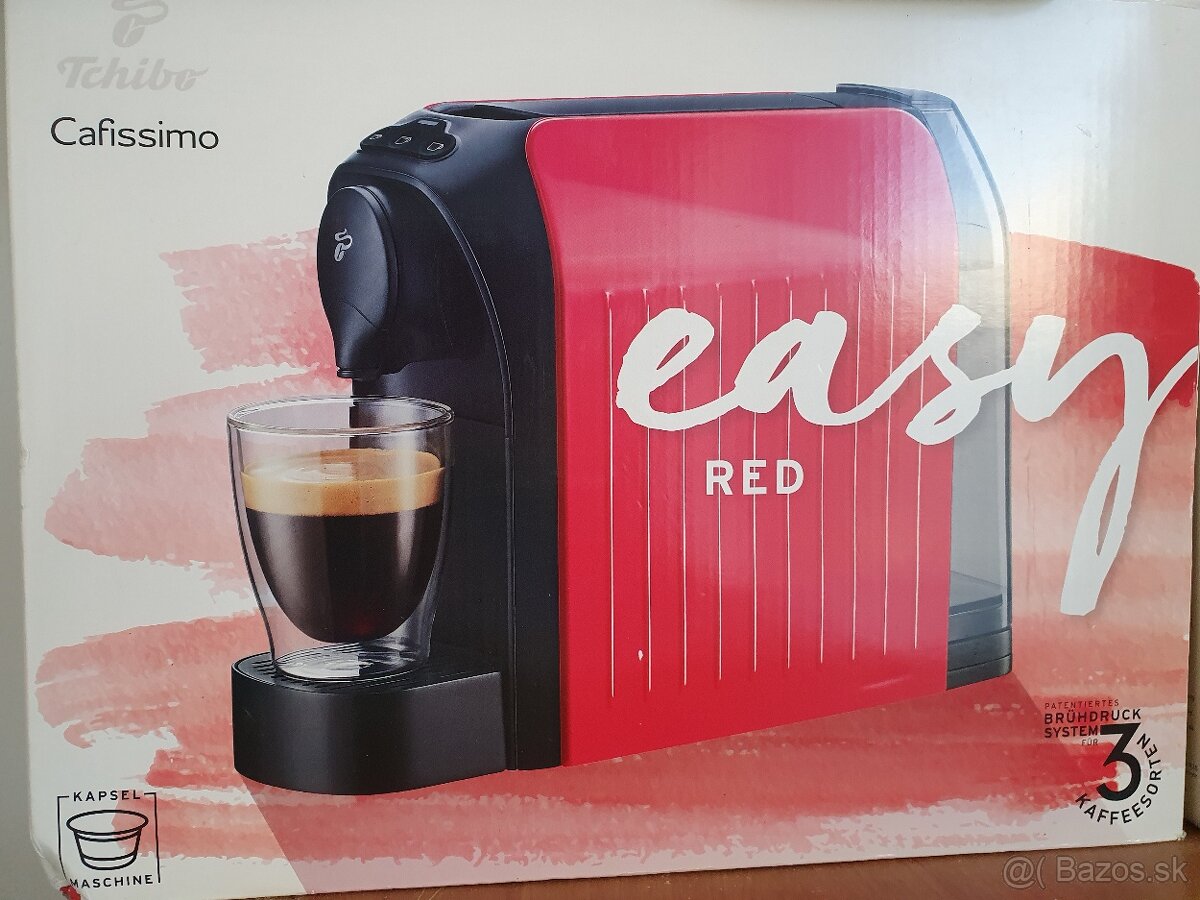 Predám Tchibo kávovar - Cafissimo EASY RED