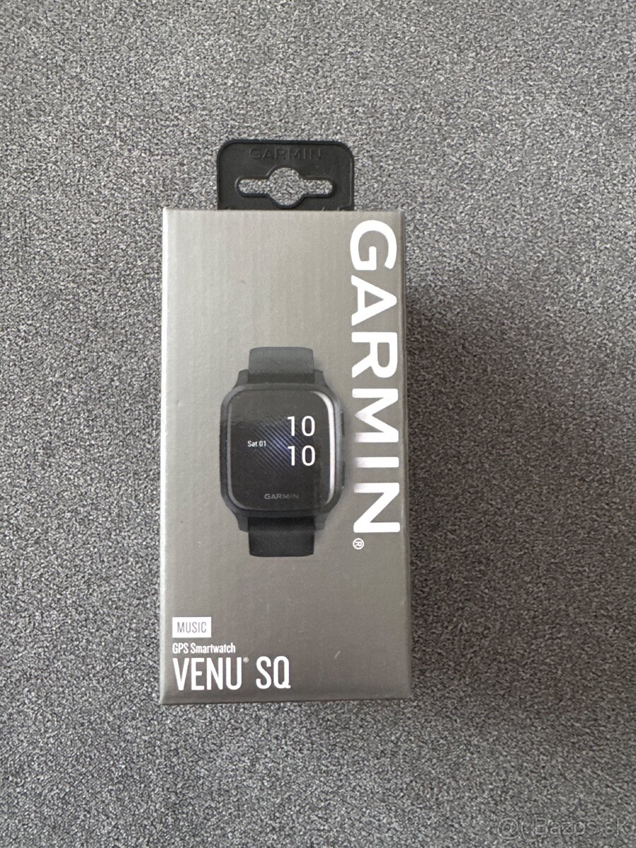 Garmin VENU SQ music čierne hodinky